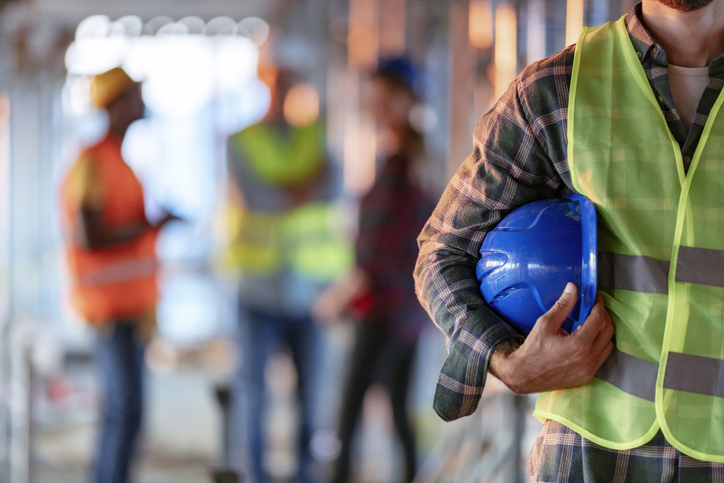 Man wearing Safety Workwear